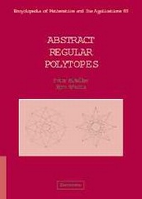 Abbildung von: Abstract Regular Polytopes - Cambridge University Press