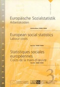 Cover: European Social Statistics: Labour Costs - Series 1988-1999 - European Commission