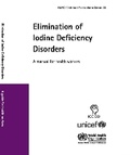 Cover: Elimination of Iodine Deficiency Disorders - WHO Regional Office for the Eastern Mediterranean