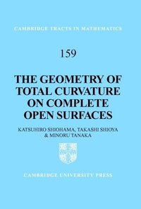 Abbildung von: The Geometry of Total Curvature on Complete Open Surfaces - Cambridge University Press