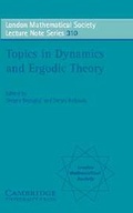 Cover: Topics in Dynamics and Ergodic Theory - Cambridge University Press