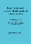 Cover: Exact Solutions of Einstein's Field Equations - Cambridge University Press