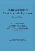 Cover: Exact Solutions of Einstein's Field Equations - Cambridge University Press