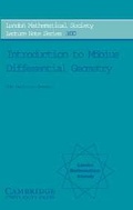 Bild: Introduction to Moebius Differential Geometry - Cambridge University Press