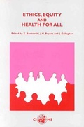 Cover: Ethics, equity and the renewal of WHO's health-for-all strategy - World Health Organization