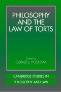 Cover: Philosophy and the Law of Torts - Cambridge University Press