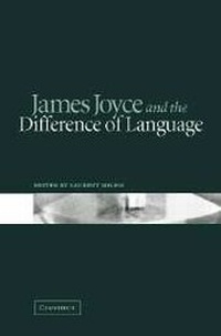 Enlarge image Cover: James Joyce and the Difference of Language - Cambridge University Press