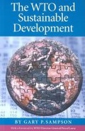Cover: The WTO and Sustainable Development - United Nations University