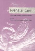 Cover: Prenatal Care - Cambridge University Press