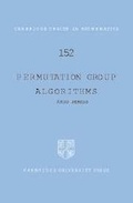 Cover: Permutation Group Algorithms - Cambridge University Press