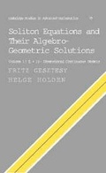 Cover: Soliton Equations and their Algebro-Geometric Solutions: Volume 1, (1+1)-Dimensional Continuous Models - Cambridge University Press