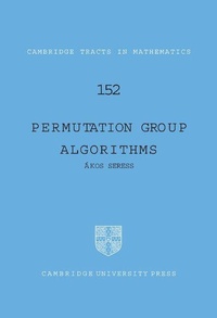 Enlarge image Cover: Permutation Group Algorithms - Cambridge University Press