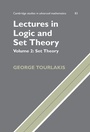 Cover: Lectures in Logic and Set Theory: Volume 2, Set Theory - Cambridge University Press