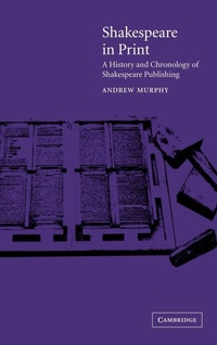 Enlarge image Cover: Shakespeare in Print - Cambridge University Press