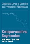 Cover: Semiparametric Regression - Cambridge University Press