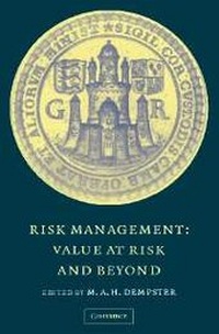 Enlarge image Cover: Risk Management - Cambridge University Press