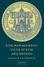 Cover: Risk Management - Cambridge University Press