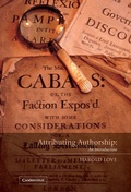 Cover: Attributing Authorship - Cambridge University Press