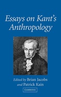 Cover: Essays on Kant's Anthropology - Cambridge University Press