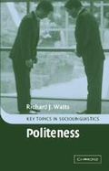 Cover: Politeness - Cambridge University Press