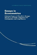 Cover: Essays in Econometrics - Cambridge University Press