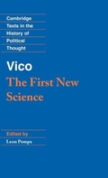 Cover: Vico: The First New Science - Cambridge University Press