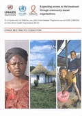 Cover: Expanding access to HIV treatment through community-based organizations - World Health Organization