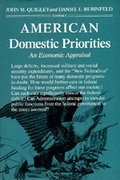 Cover: American Domestic Priorities - University of California Press