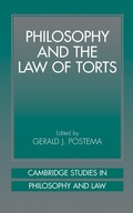 Cover: Philosophy and the Law of Torts - Cambridge University Press