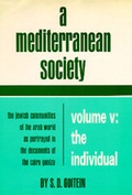 Cover: A Mediterranean Society, Volume V - University of California Press