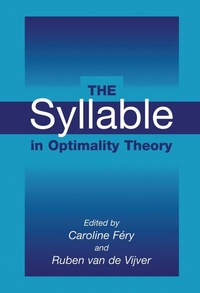 Enlarge image Cover: The Syllable in Optimality Theory - Cambridge University Press