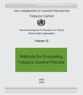 Cover: Methods for Evaluating Tobacco Control Policies: Tobacco Control v. 12 - International Agency for Research on Cancer