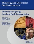Cover: Rhinology and Endoscopic Skull Base Surgery - Thieme Publishers