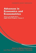 Cover: Advances in Economics and Econometrics - Cambridge University Press