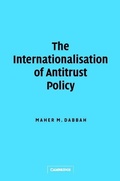 Cover: The Internationalisation of Antitrust Policy - Cambridge University Press