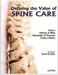 Cover: Defining the Value of Spine Care - Jaypee Brothers Medical Publishers