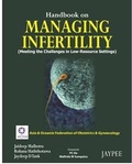 Cover: Handbook on Managing Infertility - Jaypee Brothers Medical Publishers