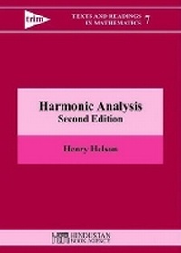 Enlarge image Cover: Harmonic Analysis - Hindustan Book Agency