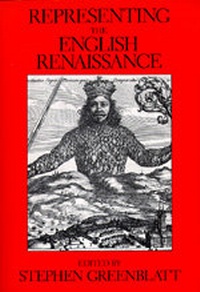 Enlarge image Cover: Representing the English Renaissance - University of California Press