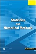 Cover: Statistics and Numerical Methods - Laxmi Publications