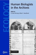 Cover: Human Biologists in the Archives - Cambridge University Press