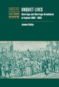Cover: Unquiet Lives - Cambridge University Press