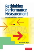 Cover: Rethinking Performance Measurement - Cambridge University Press