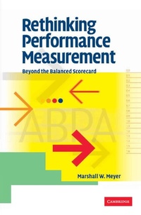 Enlarge image Cover: Rethinking Performance Measurement - Cambridge University Press