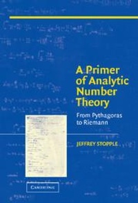 Abbildung von: A Primer of Analytic Number Theory - Cambridge University Press