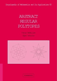 Abbildung von: Abstract Regular Polytopes - Cambridge University Press