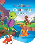 Cover: Purple Turtle Colouring Book-1 - Purple Turtle
