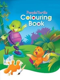 Enlarge image Cover: Purple Turtle Colouring Book-2 - Purple Turtle