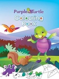Cover: Purple Turtle Colouring Book-4 - Purple Turtle