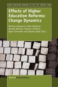 Cover: Effects of Higher Education Reforms: Change Dynamics - Brill